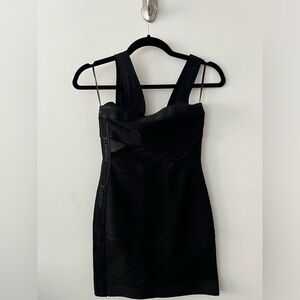 DAVID KOMA LONDON MINI RIBBON DRESS XS